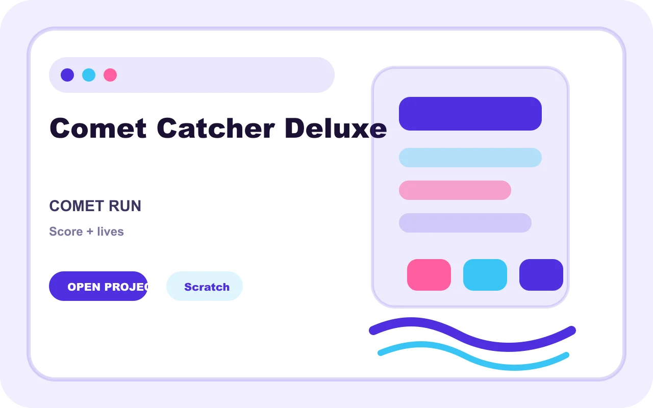Comet Catcher Deluxe project cover